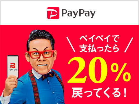 PayPayでお支払いできます